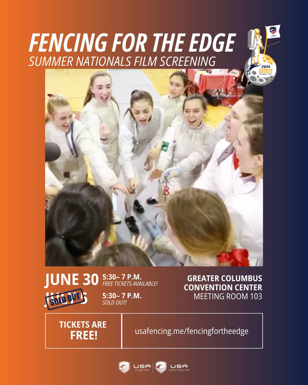 USA Fencing USA Fencing National Championships & July Challenge